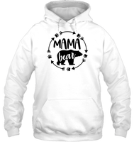 Mama Bear Family Shirt Unisex Heavyweight Pullover Hoodie