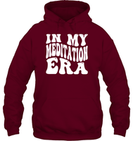 In My Meditation Era Unisex Heavyweight Pullover Hoodie