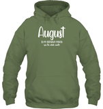 August Birthday Month Unisex Heavyweight Pullover Hoodie
