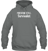 Parenting Syle: Survivalist Family Shirt Unisex Heavyweight Pullover Hoodie