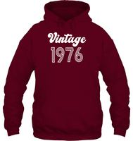 1976 Retro Vintage Birth Year Blast Unisex Heavyweight Pullover Hoodie