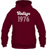 1976 Retro Vintage Birth Year Blast Unisex Heavyweight Pullover Hoodie