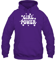 Girl Power Shirt Unisex Heavyweight Pullover Hoodie