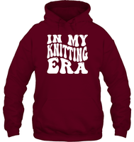 In My Knitting Era Unisex Heavyweight Pullover Hoodie