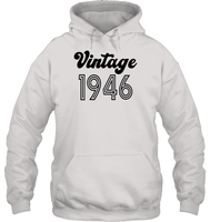 1946 Retro Vintage Birth Year Blast Unisex Heavyweight Pullover Hoodie