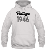 1946 Retro Vintage Birth Year Blast Unisex Heavyweight Pullover Hoodie