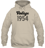 1954 Retro Vintage Birth Year Blast Unisex Heavyweight Pullover Hoodie