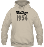 1954 Retro Vintage Birth Year Blast Unisex Heavyweight Pullover Hoodie