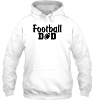 Football Dad Shirt - The Ultimate Game Day Essential Unisex Heavyweight Pullover Hoodie