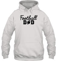Football Dad Shirt - The Ultimate Game Day Essential Unisex Heavyweight Pullover Hoodie