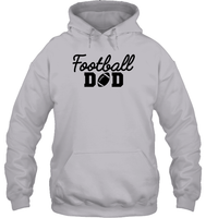 Football Dad Shirt - The Ultimate Game Day Essential Unisex Heavyweight Pullover Hoodie