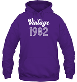 1982 Retro Vintage Birth Year Blast Unisex Heavyweight Pullover Hoodie