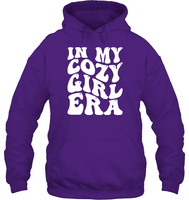 In My Cozy Girl Era Shirt Unisex Heavyweight Pullover Hoodie