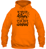 Sparkler Kisses 4th Of July Shirt Unisex Heavyweight Pullover Hoodie