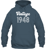 1948 Retro Vintage Birth Year Blast Unisex Heavyweight Pullover Hoodie