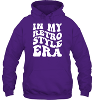 In My Retro Style Era Shirt Unisex Heavyweight Pullover Hoodie
