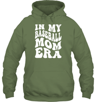 In My Baseball Mom Era Sports Shirt Unisex Heavyweight Pullover Hoodie