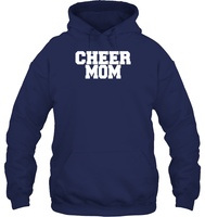 Cheer Mom T Shirt Unisex Heavyweight Pullover Hoodie