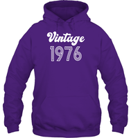 1976 Retro Vintage Birth Year Blast Unisex Heavyweight Pullover Hoodie