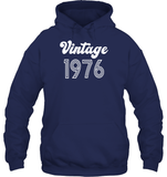 1976 Retro Vintage Birth Year Blast Unisex Heavyweight Pullover Hoodie