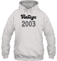 2003 Retro Vintage Birth Year Blast Unisex Heavyweight Pullover Hoodie