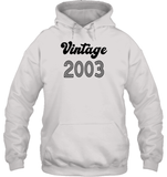 2003 Retro Vintage Birth Year Blast Unisex Heavyweight Pullover Hoodie