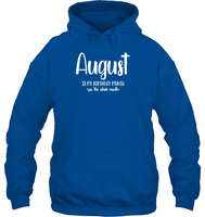 August Birthday Month Unisex Heavyweight Pullover Hoodie
