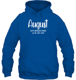 August Birthday Month Unisex Heavyweight Pullover Hoodie