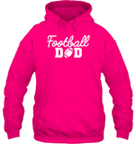 Football Dad Shirt - The Ultimate Game Day Essential Unisex Heavyweight Pullover Hoodie