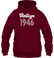 1946 Retro Vintage Birth Year Blast Unisex Heavyweight Pullover Hoodie