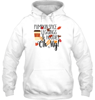 Pumpkin Spice, Leggings, & Hoodies. Oh Y'all – Fall Vibes Tee T Shirt, Long Sleeve, Hoodie, And Sweatshirt