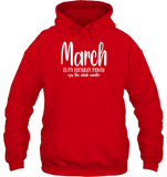 March Birthday Month Unisex Heavyweight Pullover Hoodie