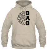 Cheer Dad With Pom Pom Unisex Heavyweight Pullover Hoodie