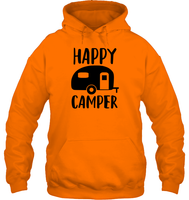 Happy Camper Unisex Heavyweight Pullover Hoodie