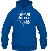 All American Boy 4th Of July Shirt Unisex Heavyweight Pullover Hoodie