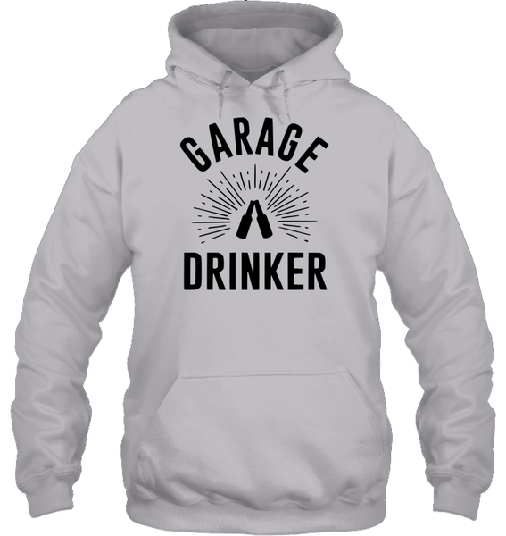 Garage Drinker Shirt Unisex Heavyweight Pullover Hoodie