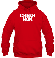 Cheer Mom T Shirt Unisex Heavyweight Pullover Hoodie