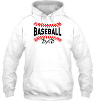 Baseball Dad Shirt, Long Sleeve, Hoodie, and Sweatshirt With Baseball Stripes