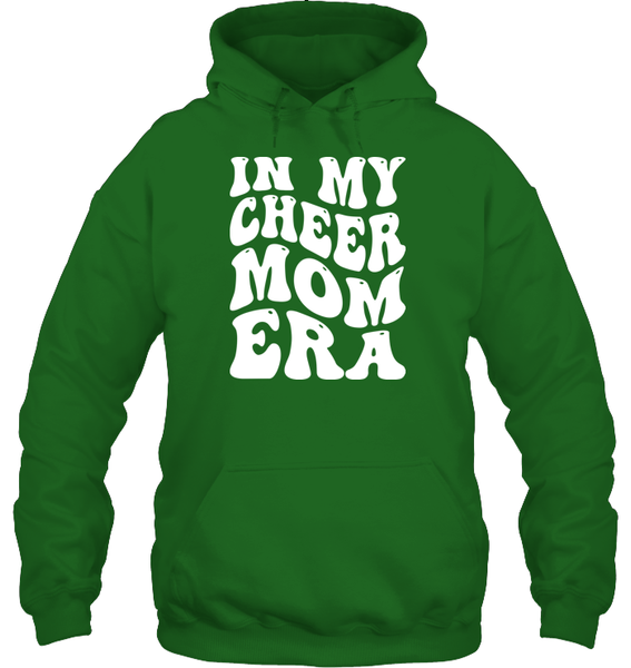 In My Cheer Mom Era Sports Shirt Unisex Heavyweight Pullover Hoodie
