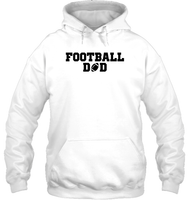 Football Dad Shirt - The Ultimate Game Day Essential Unisex Heavyweight Pullover Hoodie