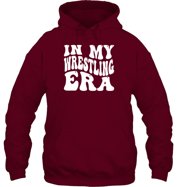 In My Wrestling Era Sports Shirt Unisex Heavyweight Pullover Hoodie