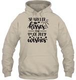 Sparkler Kisses 4th Of July Shirt Unisex Heavyweight Pullover Hoodie