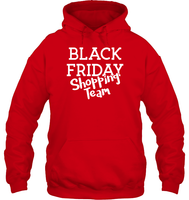 Black Friday Shopping Team Shirt – Ready to Score Big Deals Unisex Heavyweight Pullover Hoodie
