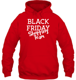 Black Friday Shopping Team Shirt – Ready to Score Big Deals Unisex Heavyweight Pullover Hoodie
