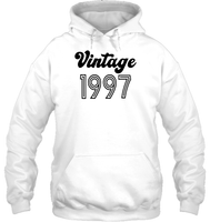 1997 Retro Vintage Birth Year Blast Unisex Heavyweight Pullover Hoodie