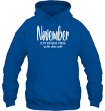November Birthday Month Unisex Heavyweight Pullover Hoodie