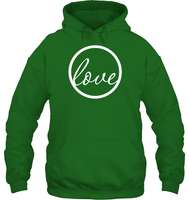 Love Valentine's Day Unisex Heavyweight Pullover Hoodie