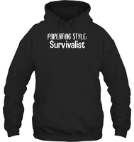 Parenting Syle: Survivalist Family Shirt Unisex Heavyweight Pullover Hoodie