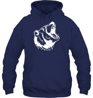 Angry Bear Shirt Unisex Heavyweight Pullover Hoodie