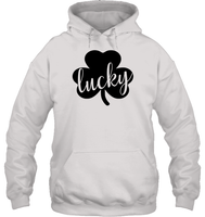 Lucky St Patrick's Day Shirt Unisex Heavyweight Pullover Hoodie